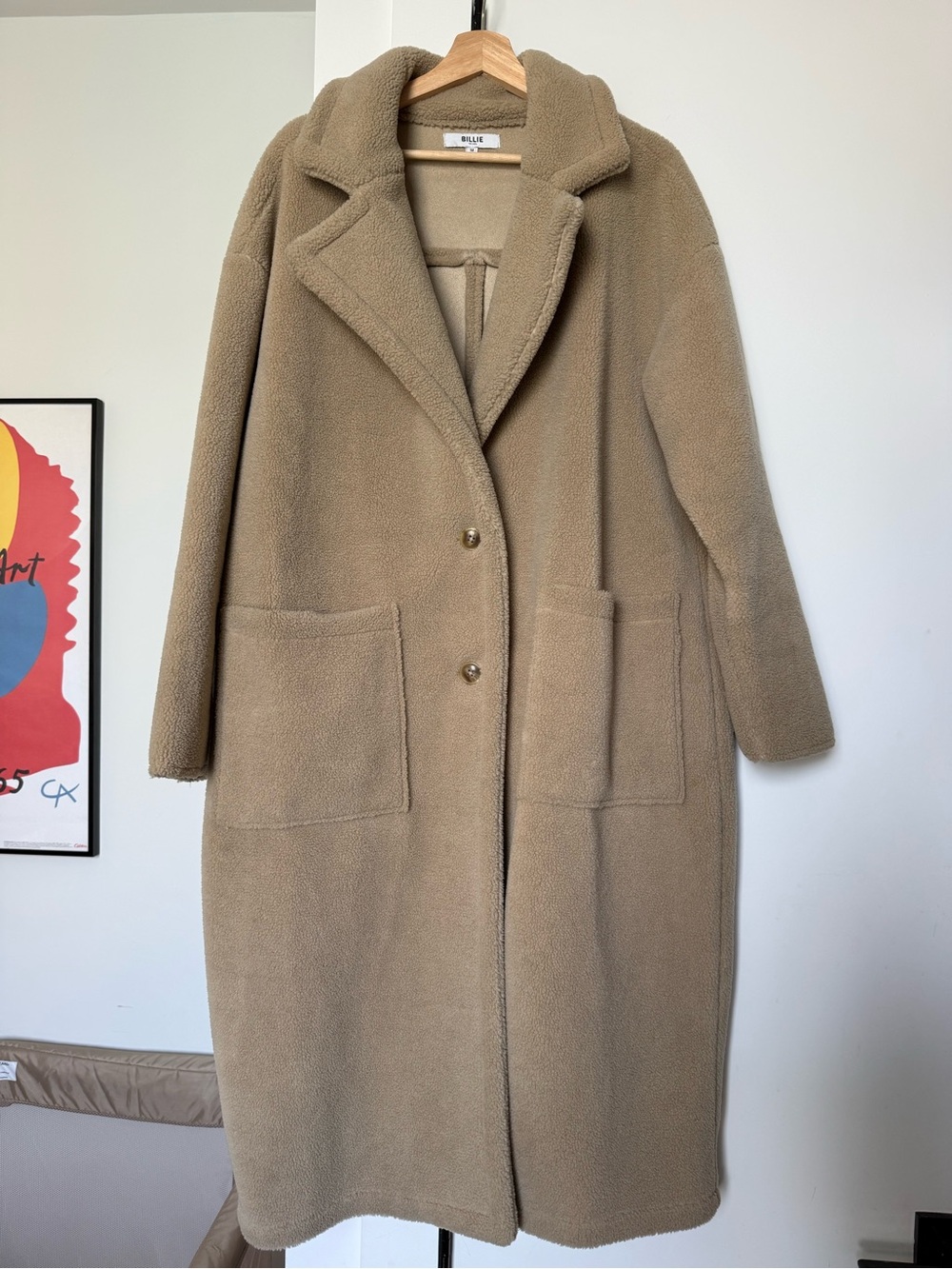Billie the Label Teddy coat